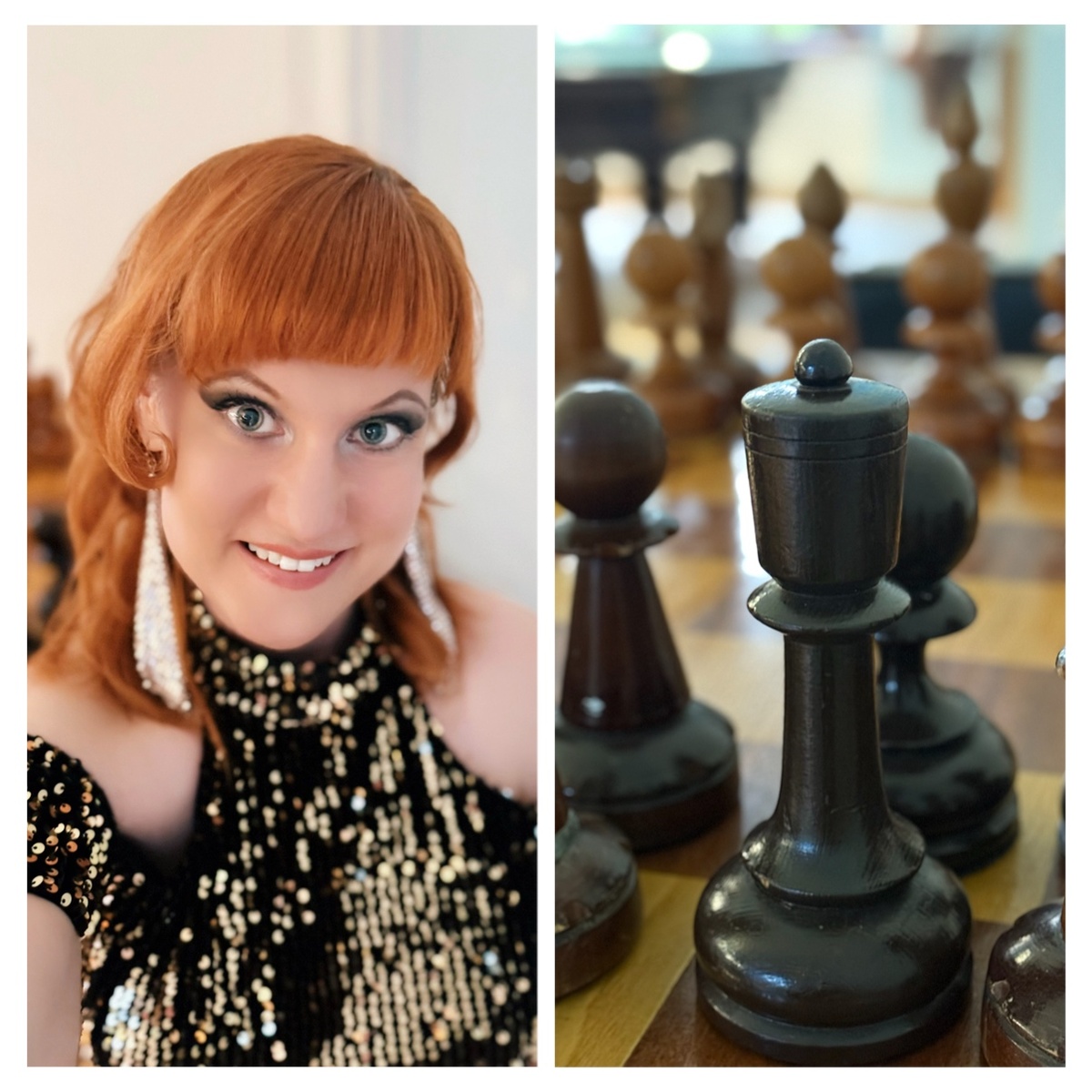 Оксана Сенчина перед выступлением 