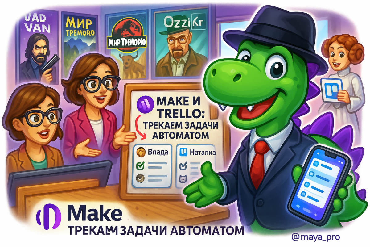    Автоматизация задач с Trello и Make: как избежать рутины и заработать больше за меньшее время Артур Хорошев