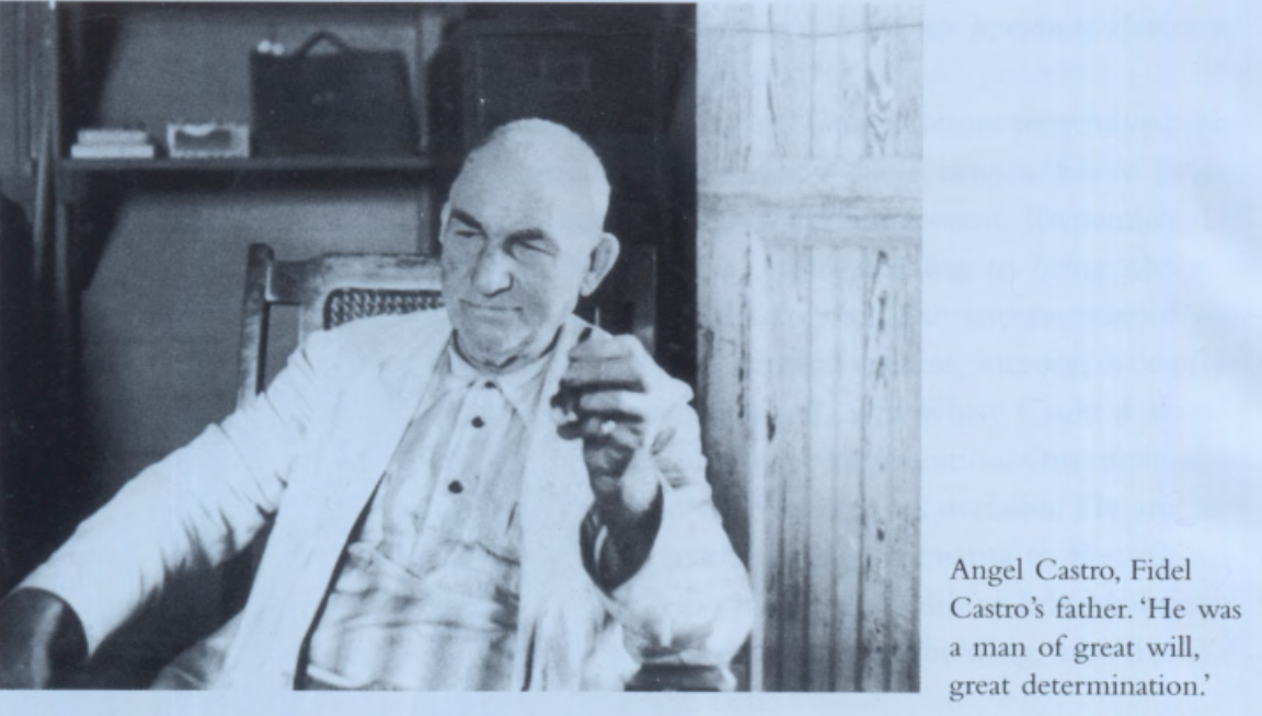 Отец Фиделя Кастро — Анхель Кастро