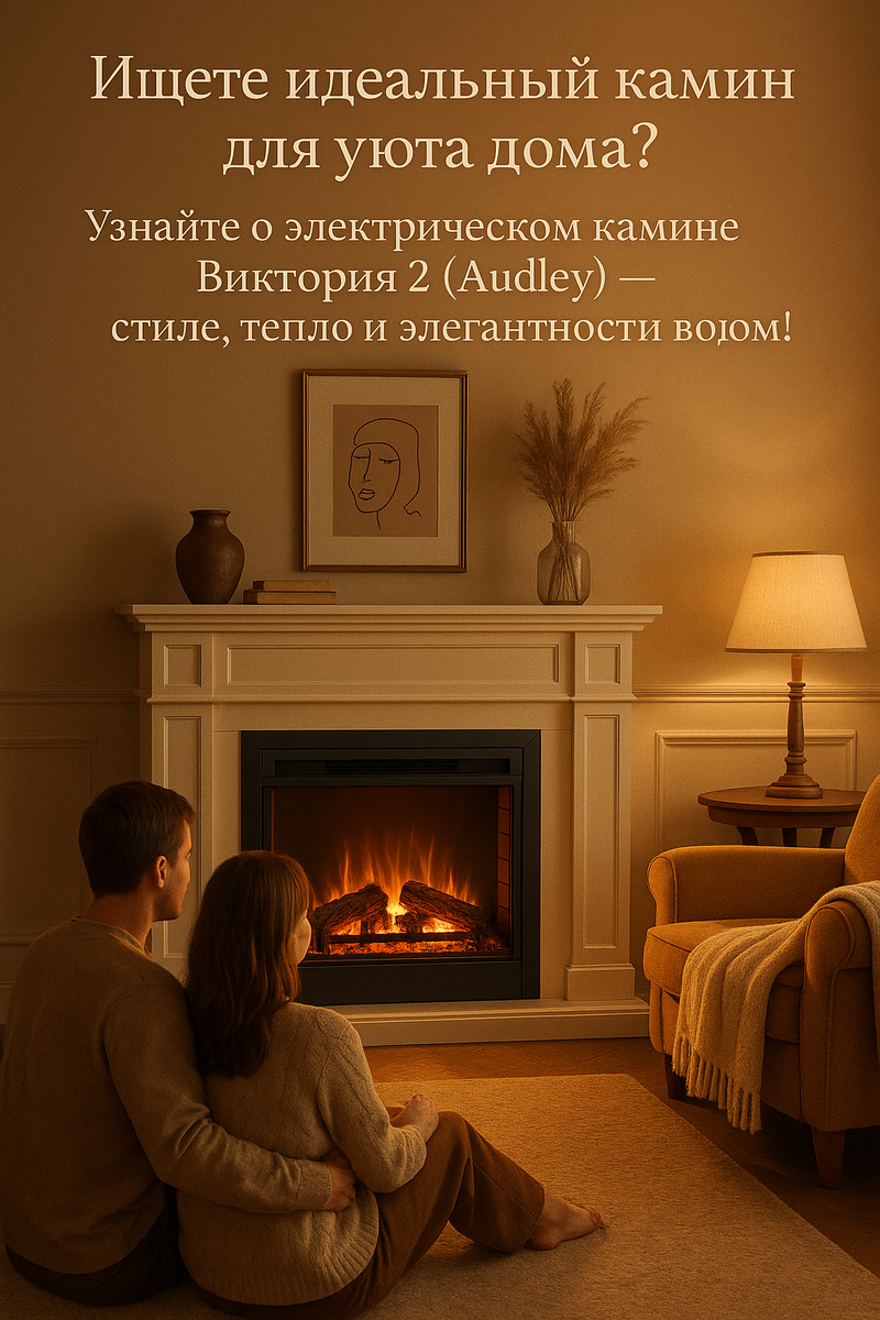    Электрический камин Виктория 2: создайте уют и элегантность вашего интерьера с теплом и стилем Kamin