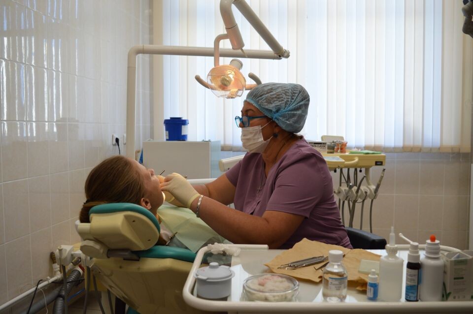    Стоматологический кабинет в школе. Источник: Екатерина Жолнерова
