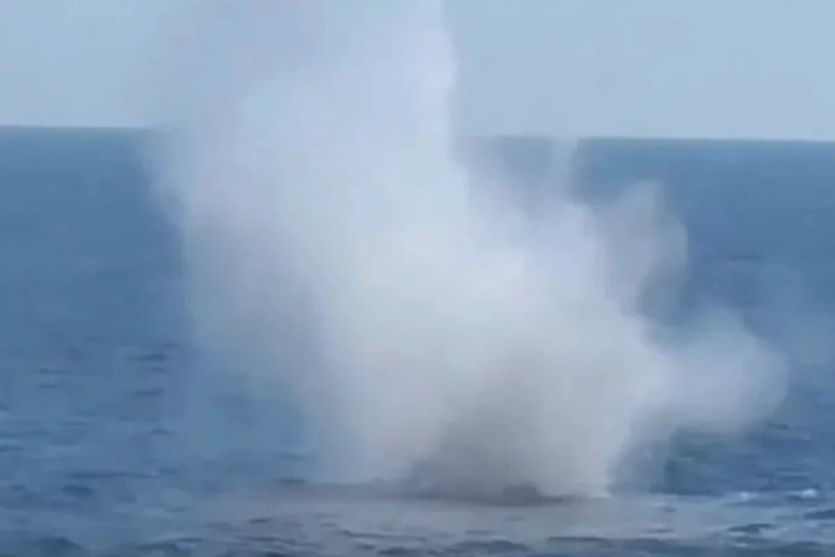    Взрыв был очень большой мощности.