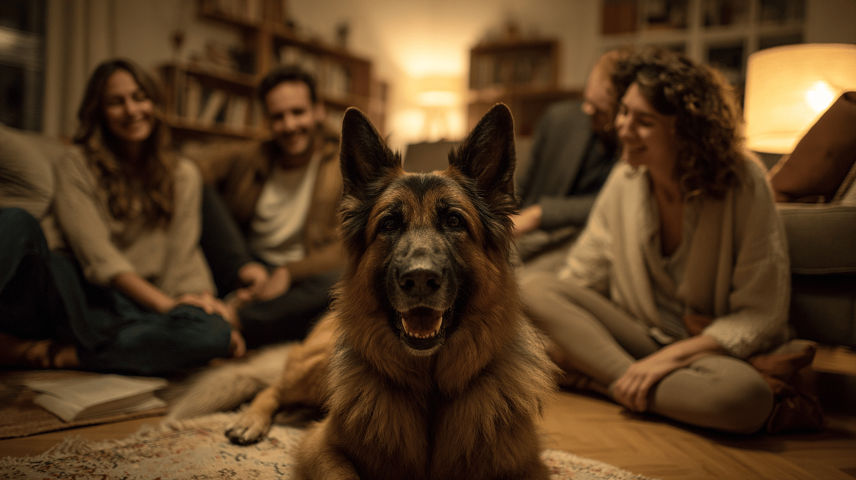 Семейный уют невозможен без Герды — она всегда в центре наших встреч
