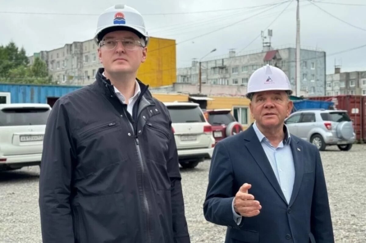    Глава Камчатки проверил ход строительства дома для детей-сирот в Пионерском