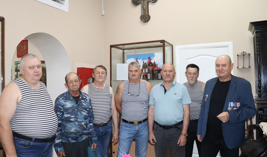 24 июля 2025 года в Болотнинском районном историко-краеведческом музее прошла встреча с болотнинцами-ветеранами Военно-Морского Флота России