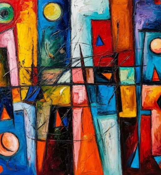 Это выглядело вот так, только в центре голова единорога. Картинка из нейросети шедеврум 