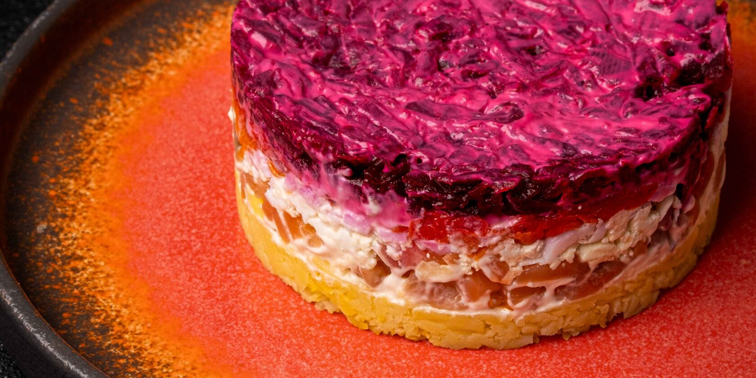 Лосось под шубой