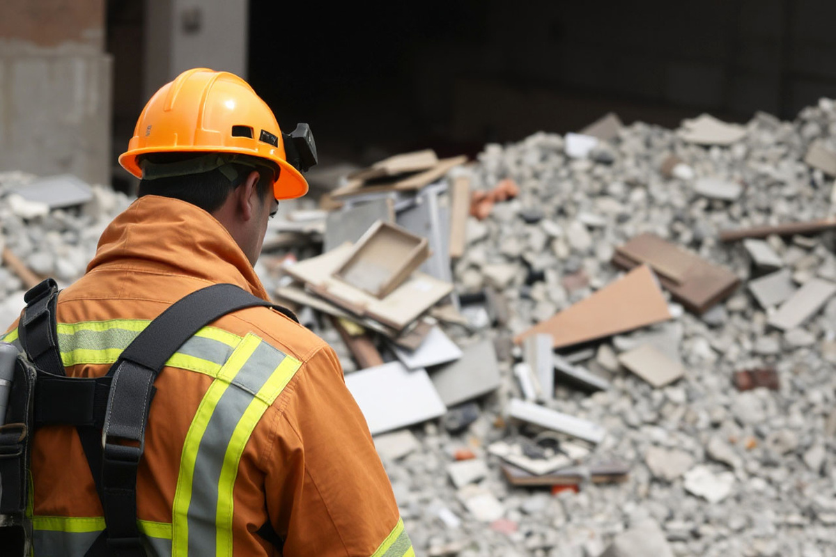 Разрушение происходит из-за износа сооружения на реке.  Фото: Изображение сгенерировано нейросетью Kandinsky 3.1