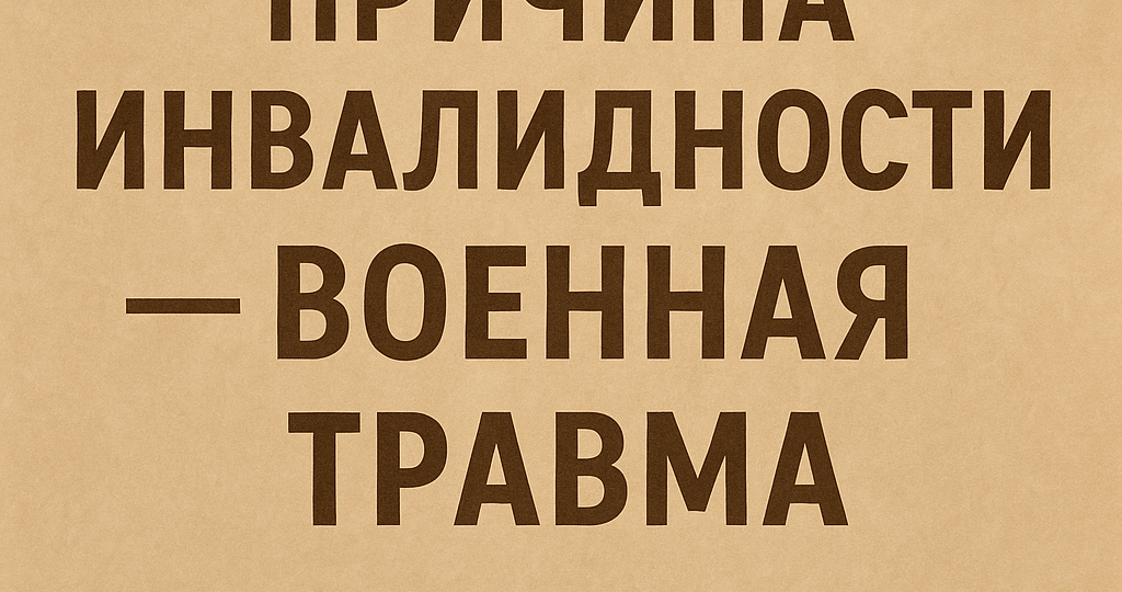 Военная травма: как устанавливается причина инвалидности?