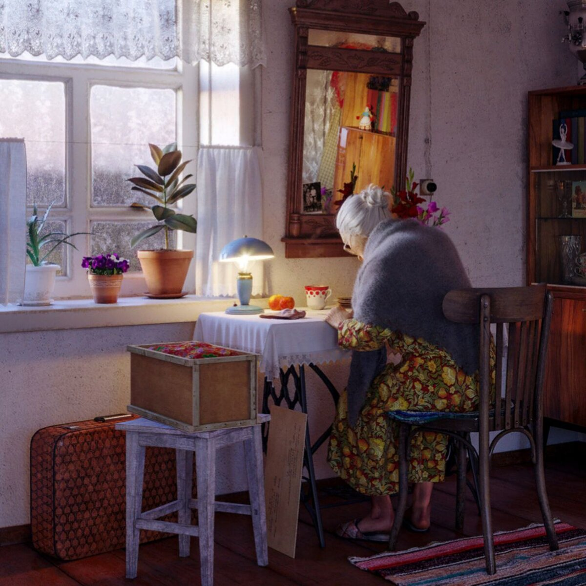 из открытых источников...это что-то очень домашнее и спокойное, теплое и из детства.