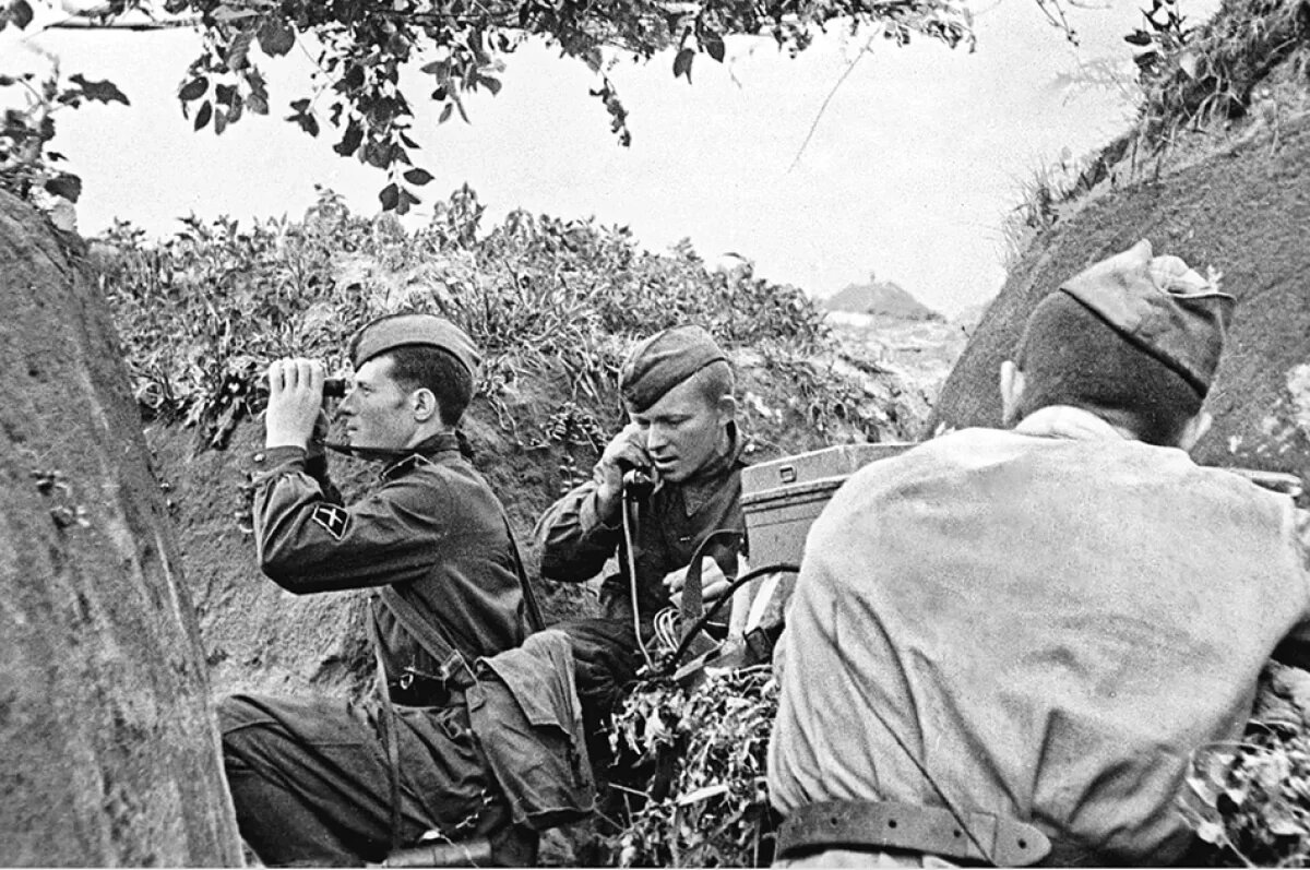    Курская дуга, 1943 год. Так работала связь.