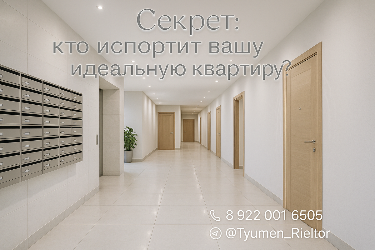    Секрет: кто испортит вашу идеальную квартиру? Святослав Шакин