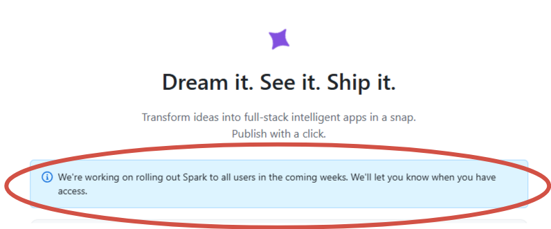 Print Screen с сайта https://github.com/spark