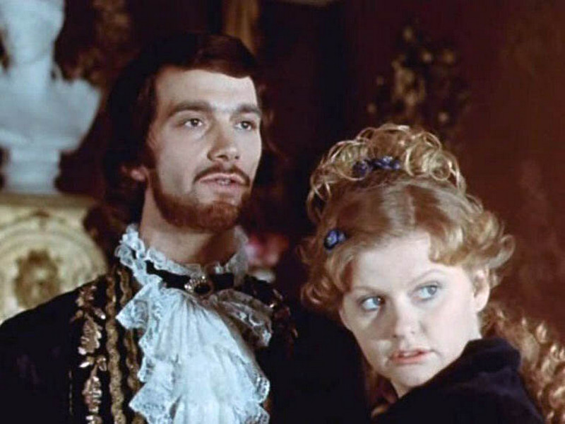 Александр Колроль и Ирина Муравьёва в фильме "Дуэнья"   1979г