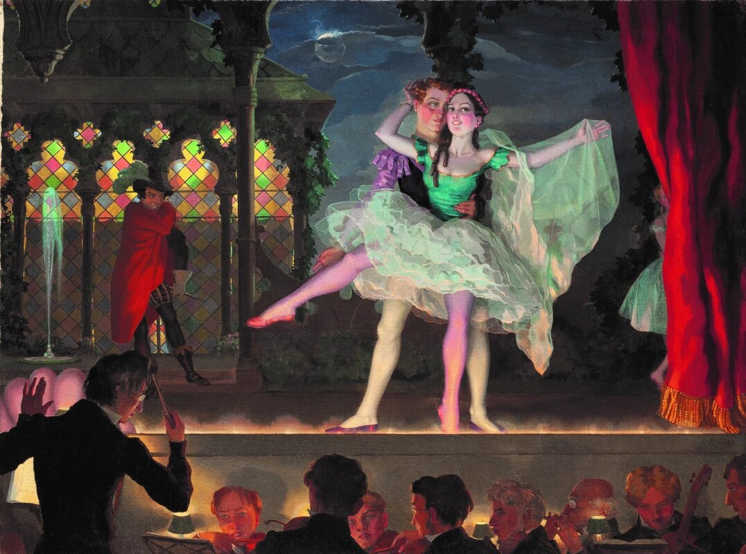 Константин Сомов, "Старый балет"