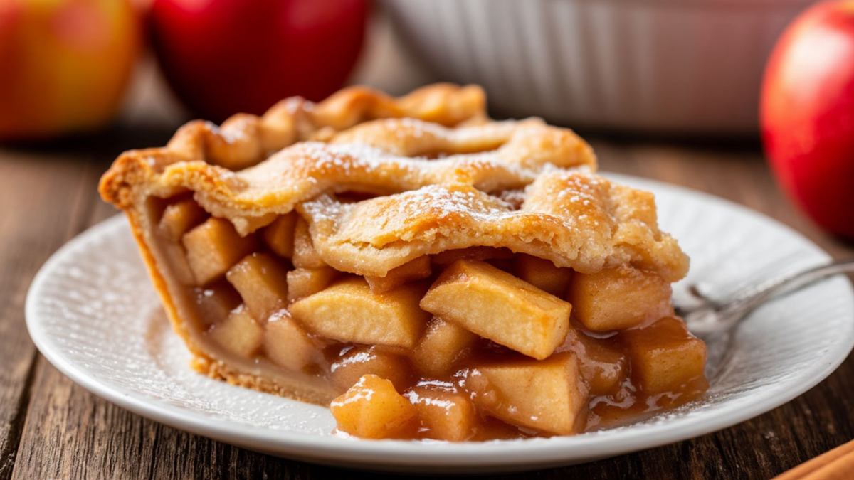 Быстрый яблочный пирог за 15 минут – пальчики оближешь! 🍎⏳