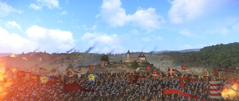 Атака на Скалицу в игре Kingdom Come: Deliverance