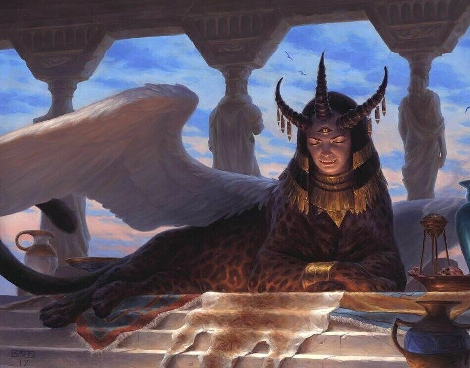 Греческий вариант изображения Сфинкса