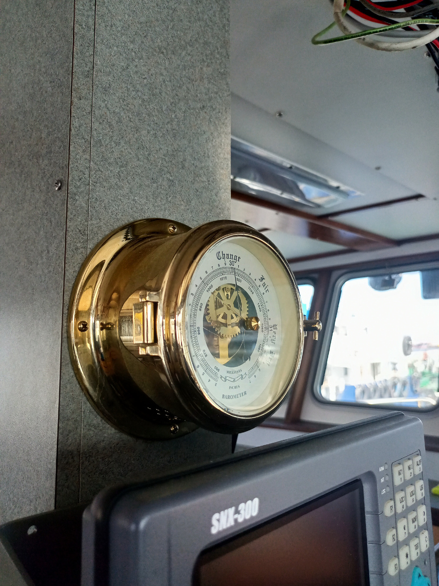 В капитанской рубке 