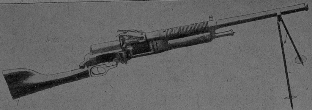 Ручной пулемет Гочкисс (рис. из "Оружейного сборника").