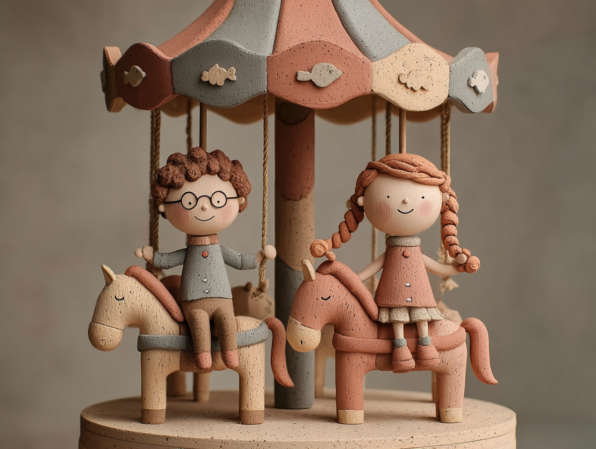 Смастерили "carosello"...