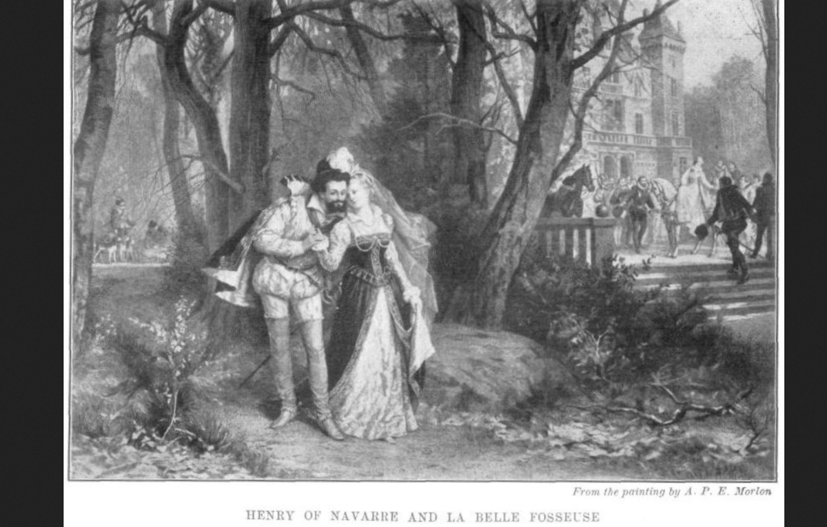  Энтони Пол Эмиль Морлон. "Генрих Наваррский и прекрасная Фоссёза".