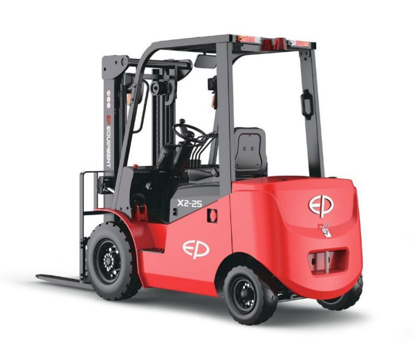 Вилочный электропогрузчик EP FB25H 3F480 (Китай) - четырехопорный электропогрузчик с литий-ионной батареей г/п 2.5 т