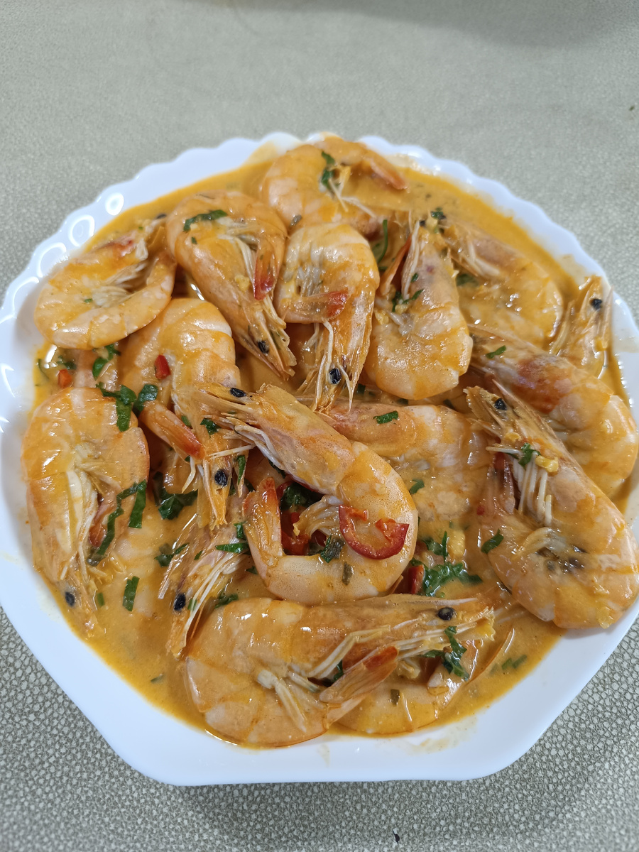 Креветки в соусе том ям