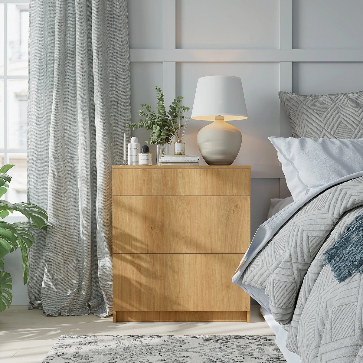 Лагом Мебель: Комод с ящиками Base nature - 086OZ