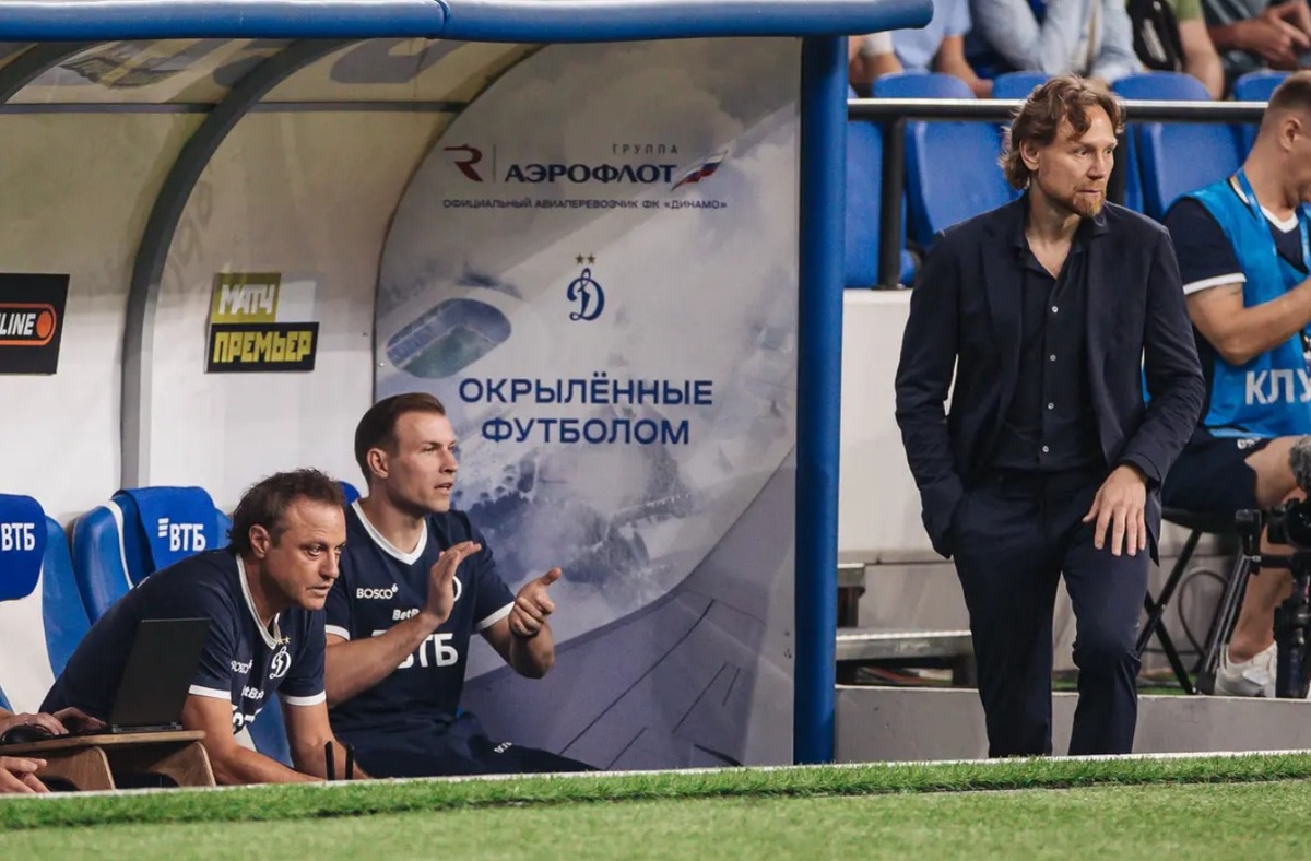 Валерий Карпин (справа) в роли главного тренера «Динамо» впервые сыграет против «Ростова». Фото из архива Футбольный клуб «Динамо» Москва 