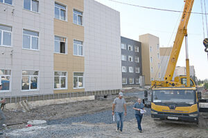 На объекте идут строительные работы / ФОТО Юлии Фроловой Администратор  📷
