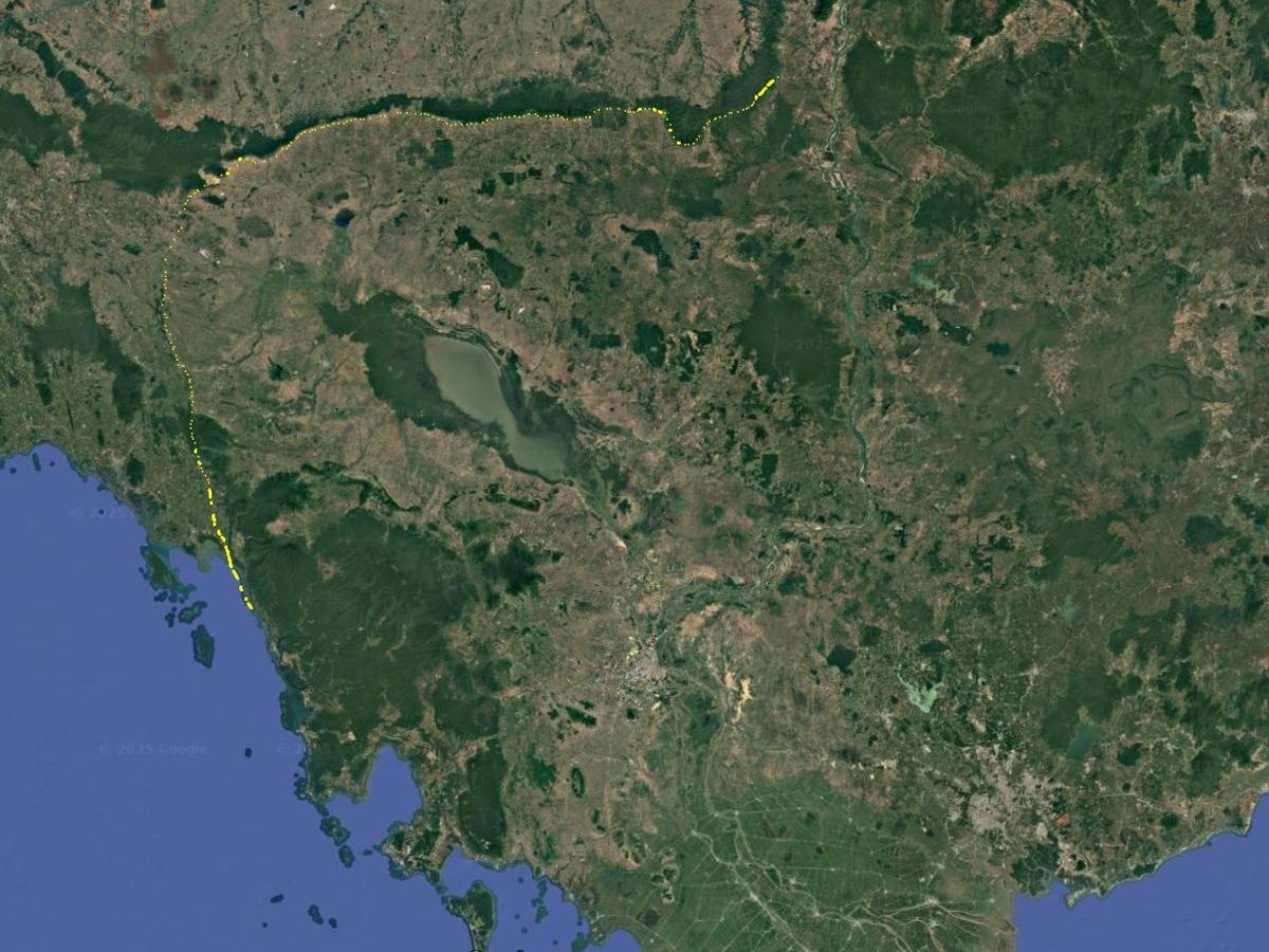 Карта Камбоджи 1