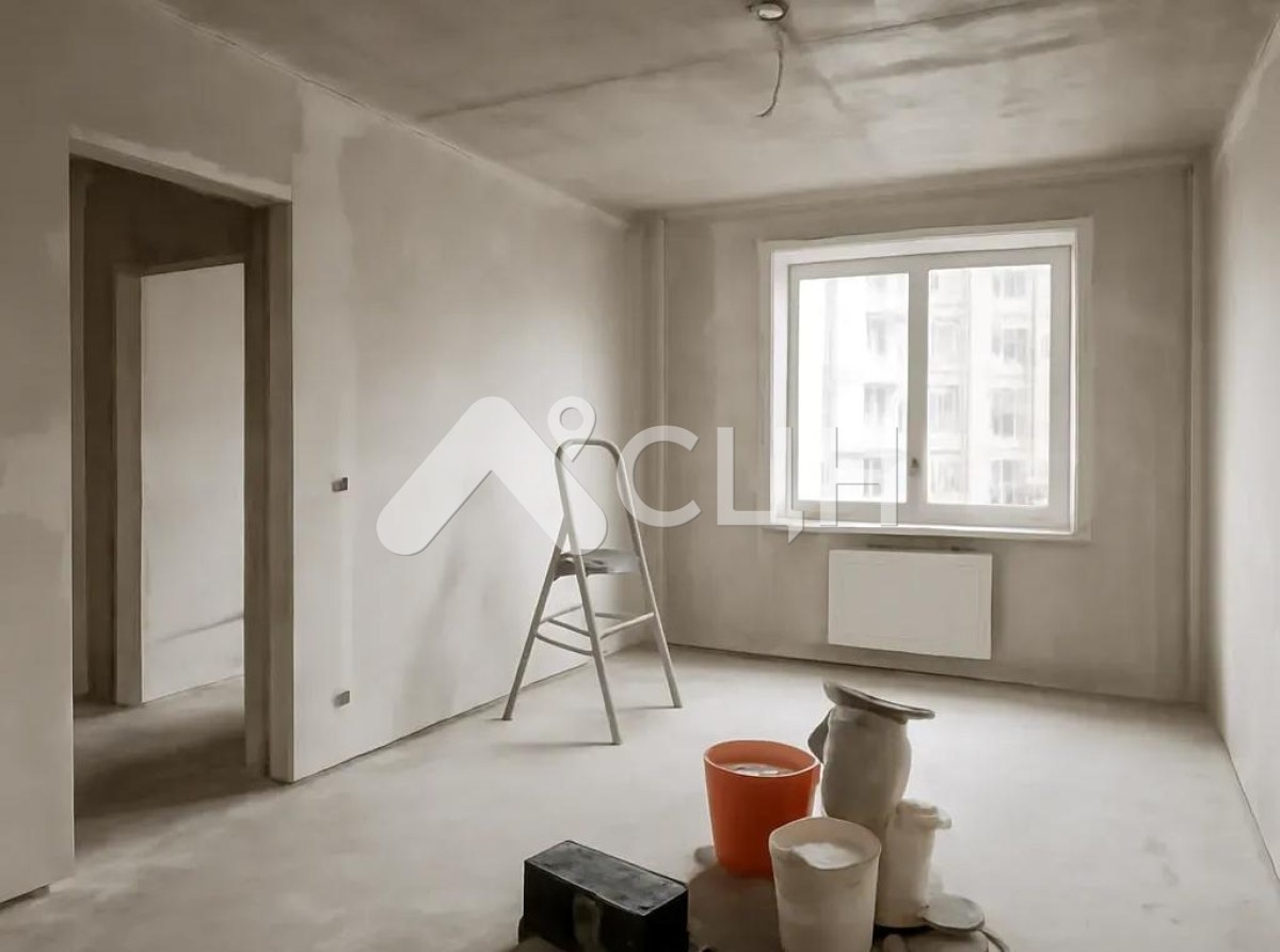 На фото изображен ремонт новой квартиры без отделки в Сарове