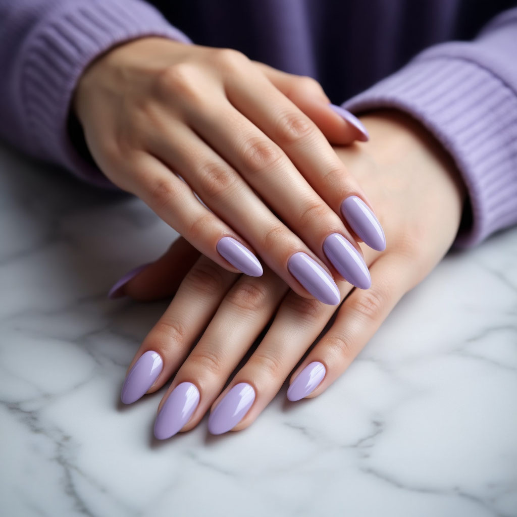 Нежный лавандовый