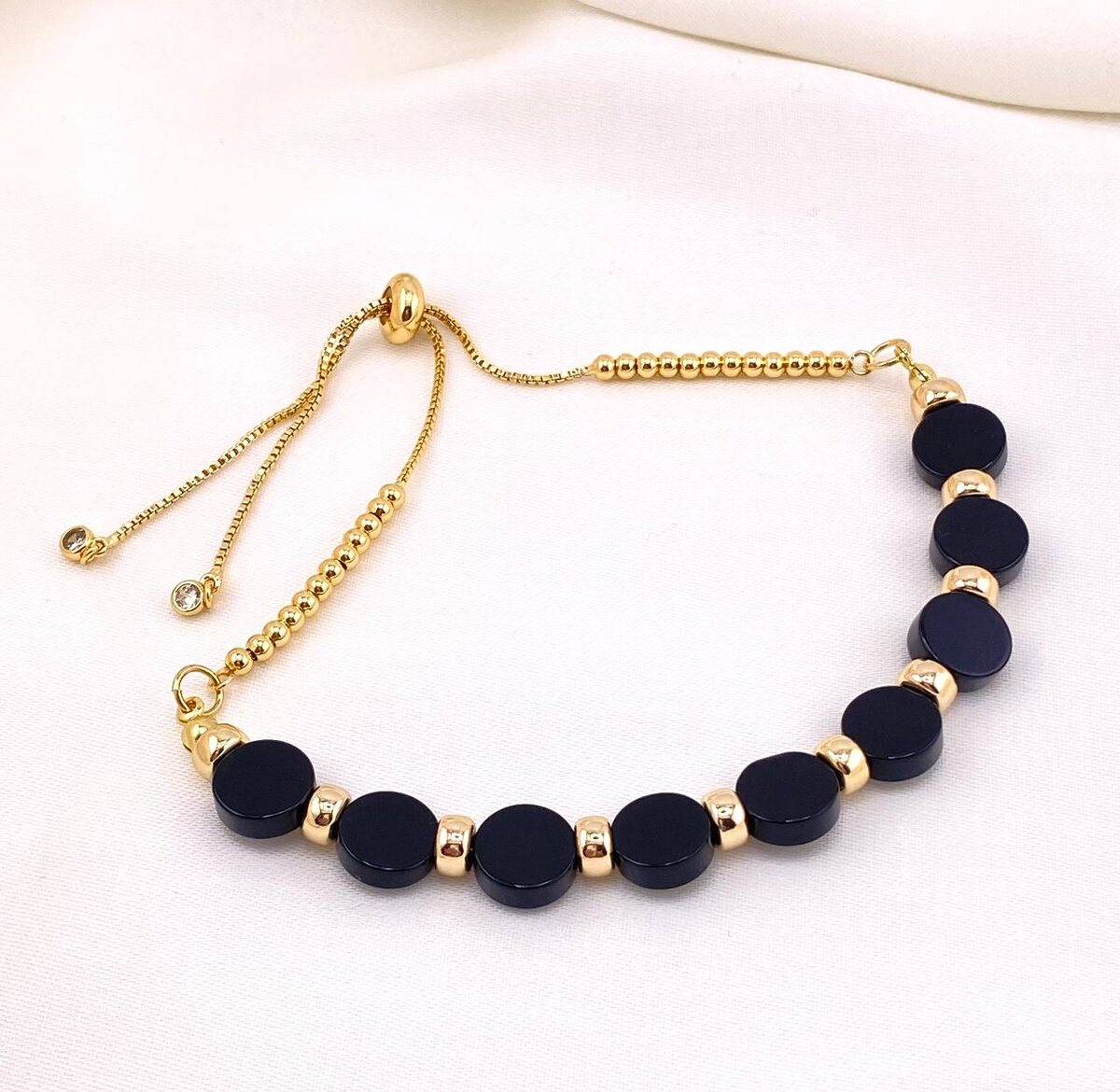 Браслет с черным агатом от Luceria Line