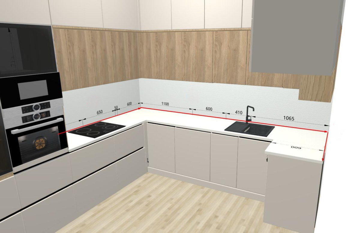 Визуализация будущей кухни