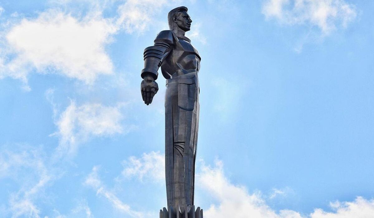     Памятник Гагарину. Источник: mos.ru Автор фото: Пресс-служба Мэра и Правительства Москвы