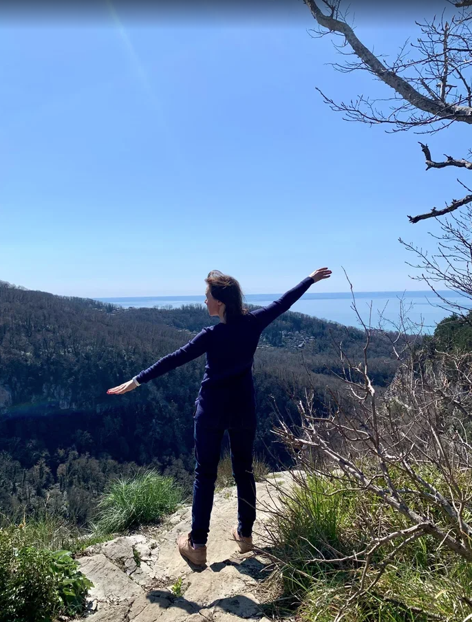 Орлиные скалы, Большой Сочи. Фото из личного архива, март 2024