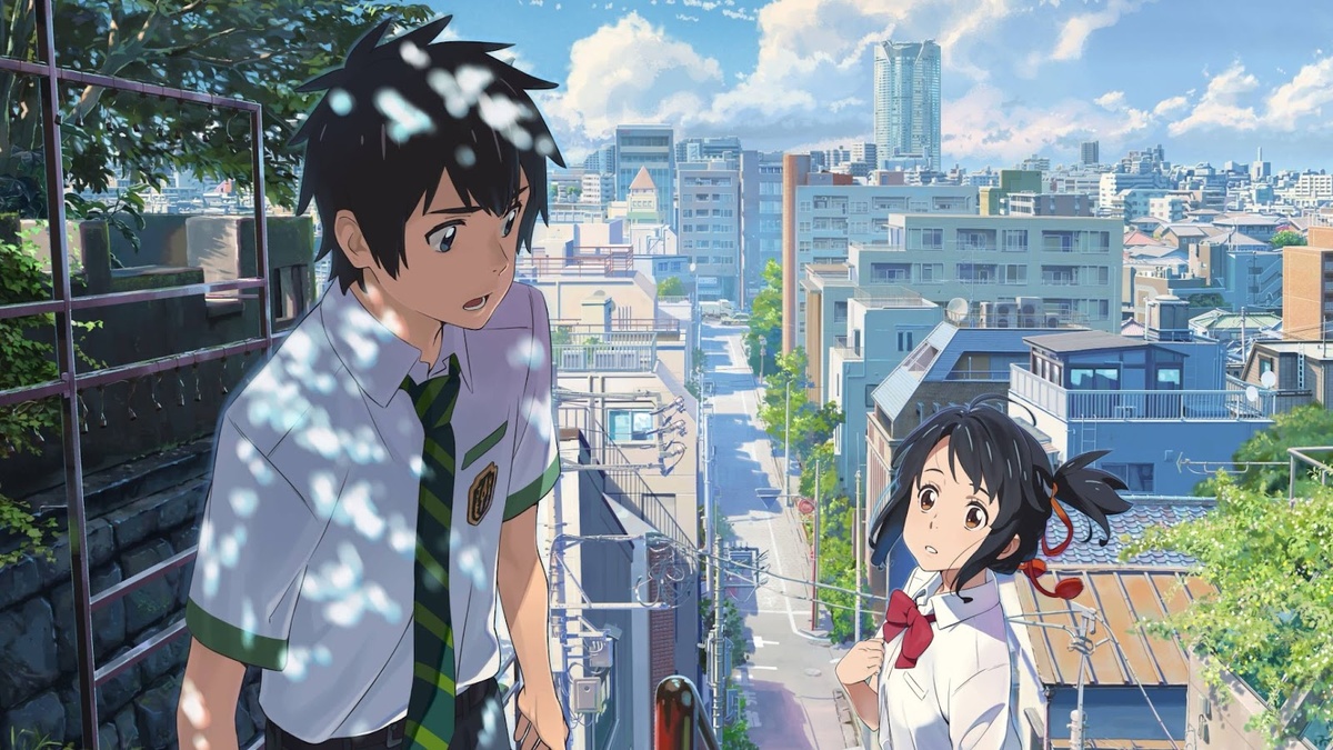 Кадр из аниме «Твое имя»