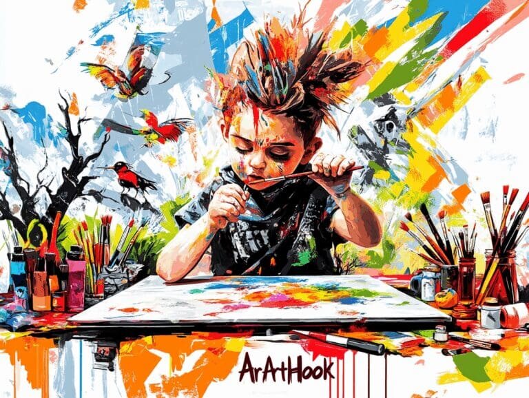    Онлайн уроки рисования для детей: откройте двери в мир творчества и вдохновения для вашего юного художника Art-Hook.Ru