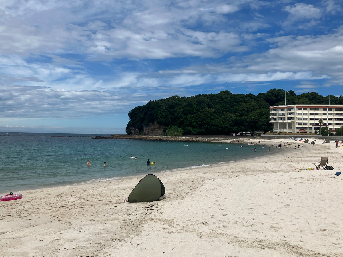 Фото автора. Пляж Сирахама в Вакаяме
