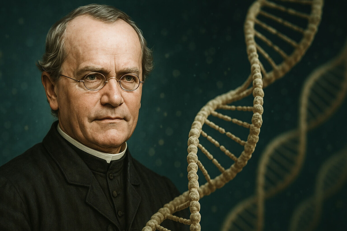    В 1865 году Грегор Мендель первым доказал, что наследование происходит через отдельные единицы, а не путем «смешения крови»