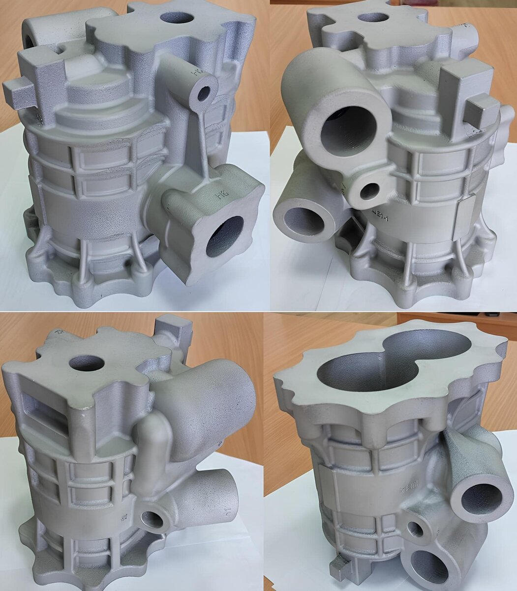    Корпус насоса после удаления поддержек / © Виталий Вишняков, пресс-служба ПНИПУ