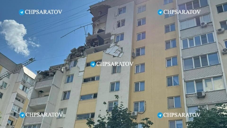    Взрыв в Саратове. Источник: "ЧП-Саратов"