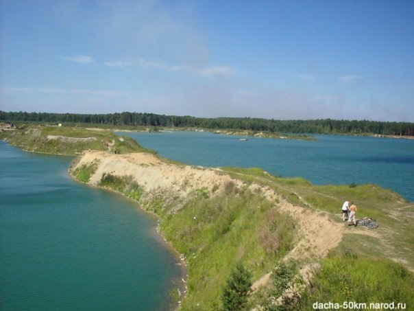 Наши карьеры. Большой и малый.