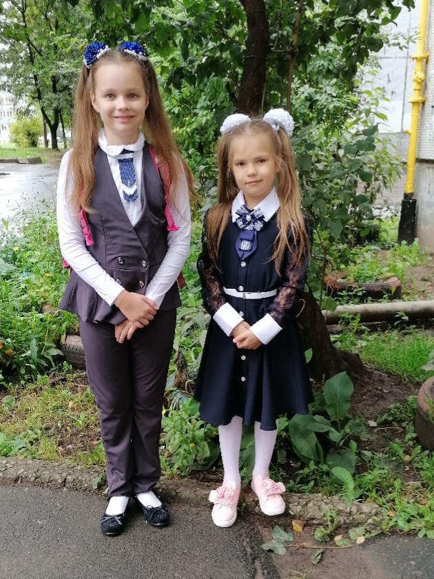 Мои внучки 01.09.2020