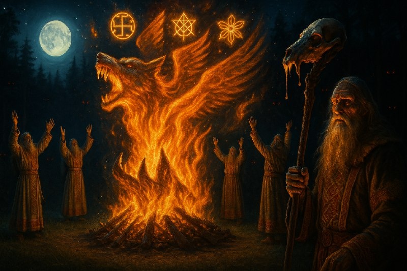 Он ел не мясо, а душу: жуткие обряды, связанные с богом 