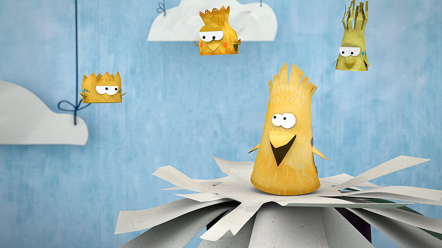 Сойка Аглая и её птенцы. Обложка