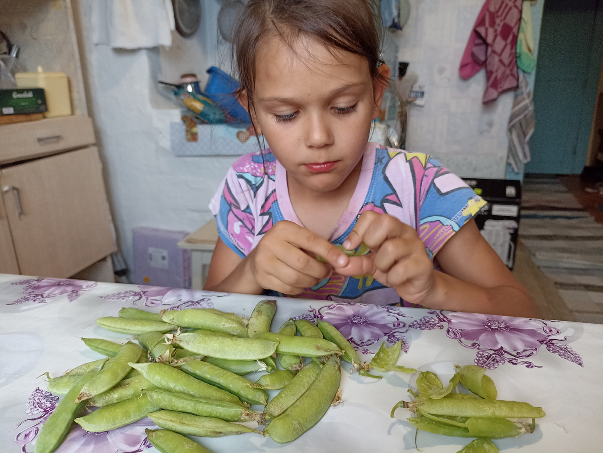 Гороха много не бывает