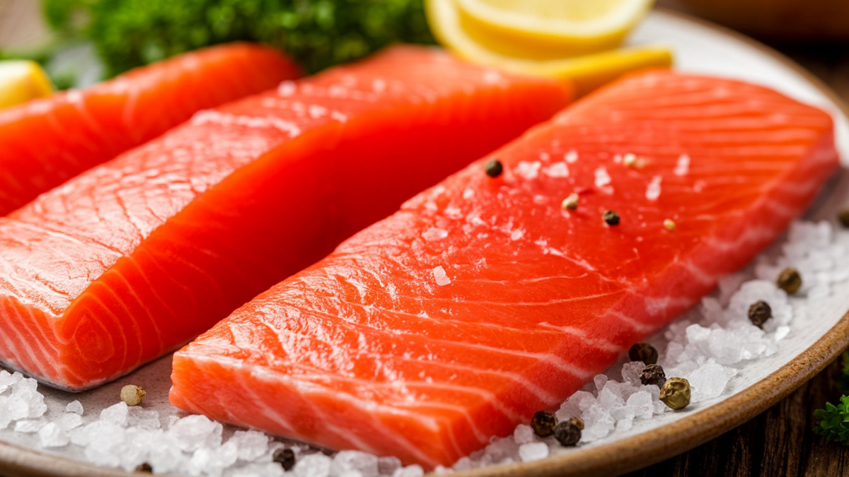 Засолка красной рыбы без сахара: идеальный рецепт для тех, кто не любит сладость в рыбе! 🐟🚫🍬